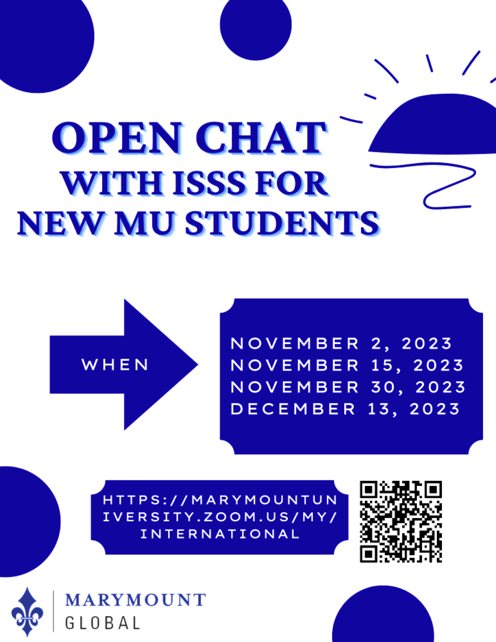 Open Chat with ISSS